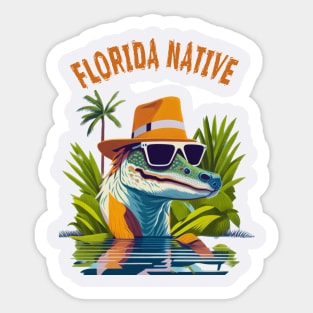 Florida Native Sticker